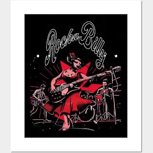 Rockabilly Posters and Art